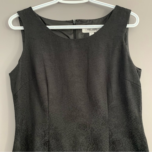 Jones Studio Size 8 Black Dress - Picture 3 of 11